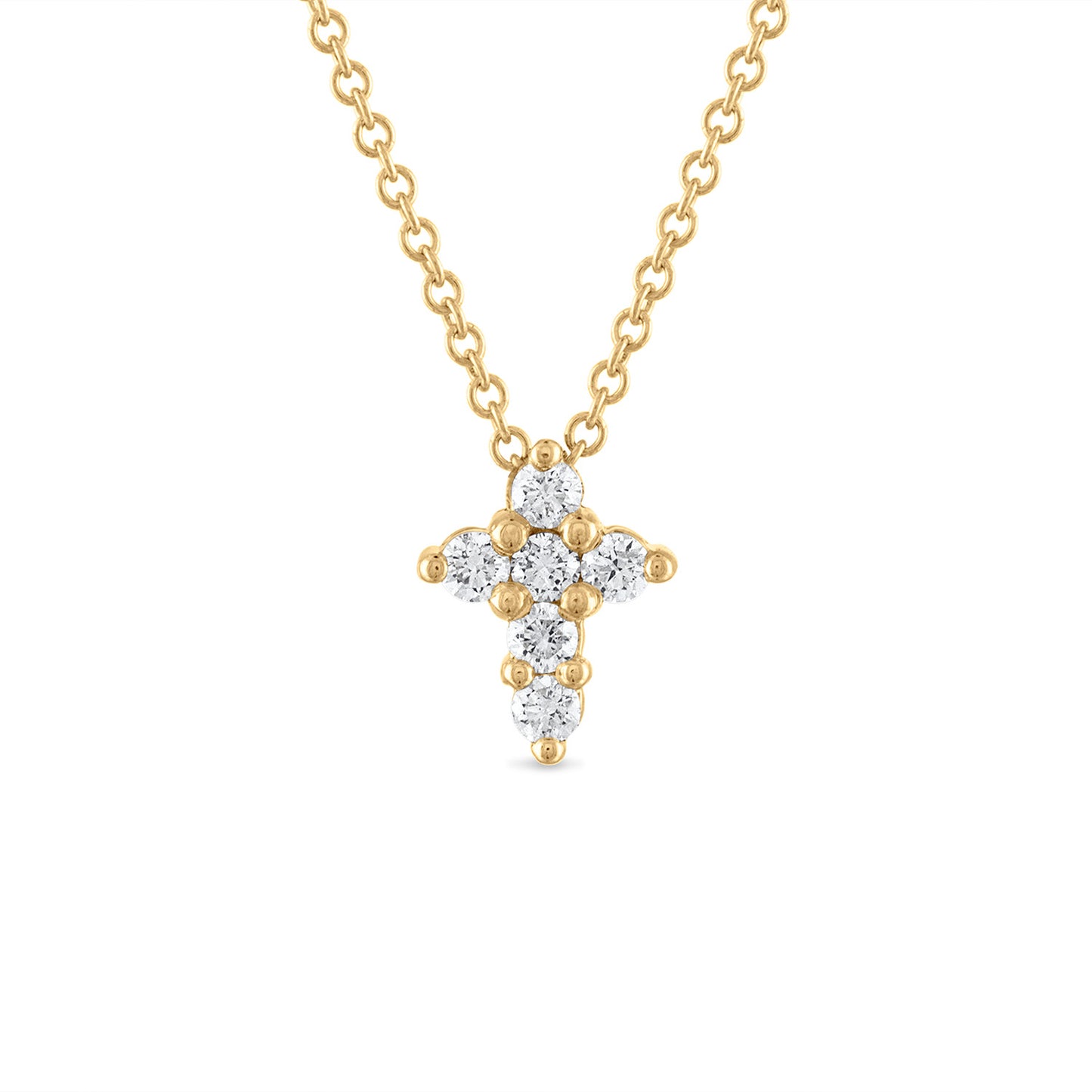 Petite Diamond Cross
