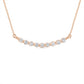 Small Crescent Diamond Necklace