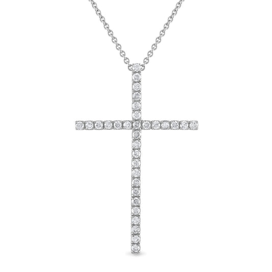 Pavé Diamond Cross