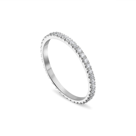 Pavé Diamond Stacking Band