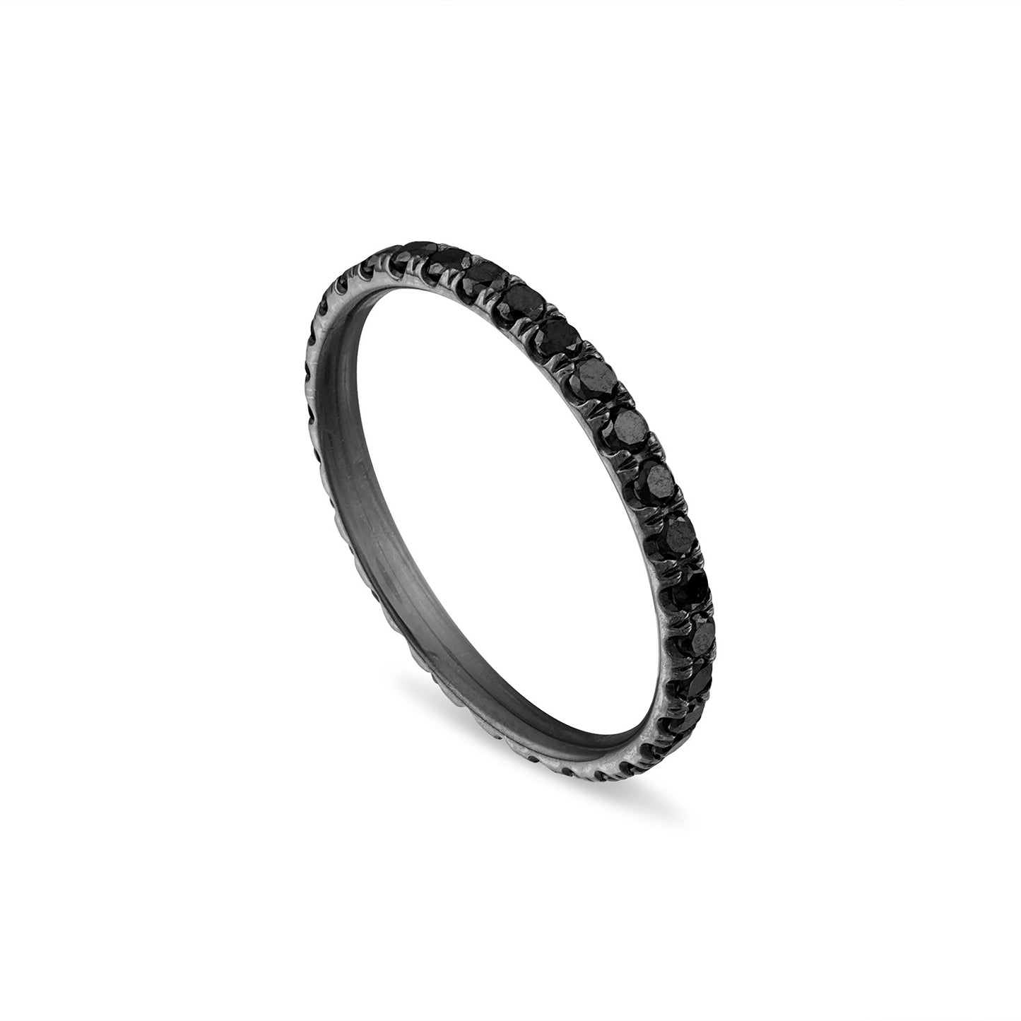 Black Diamond Pavé Band