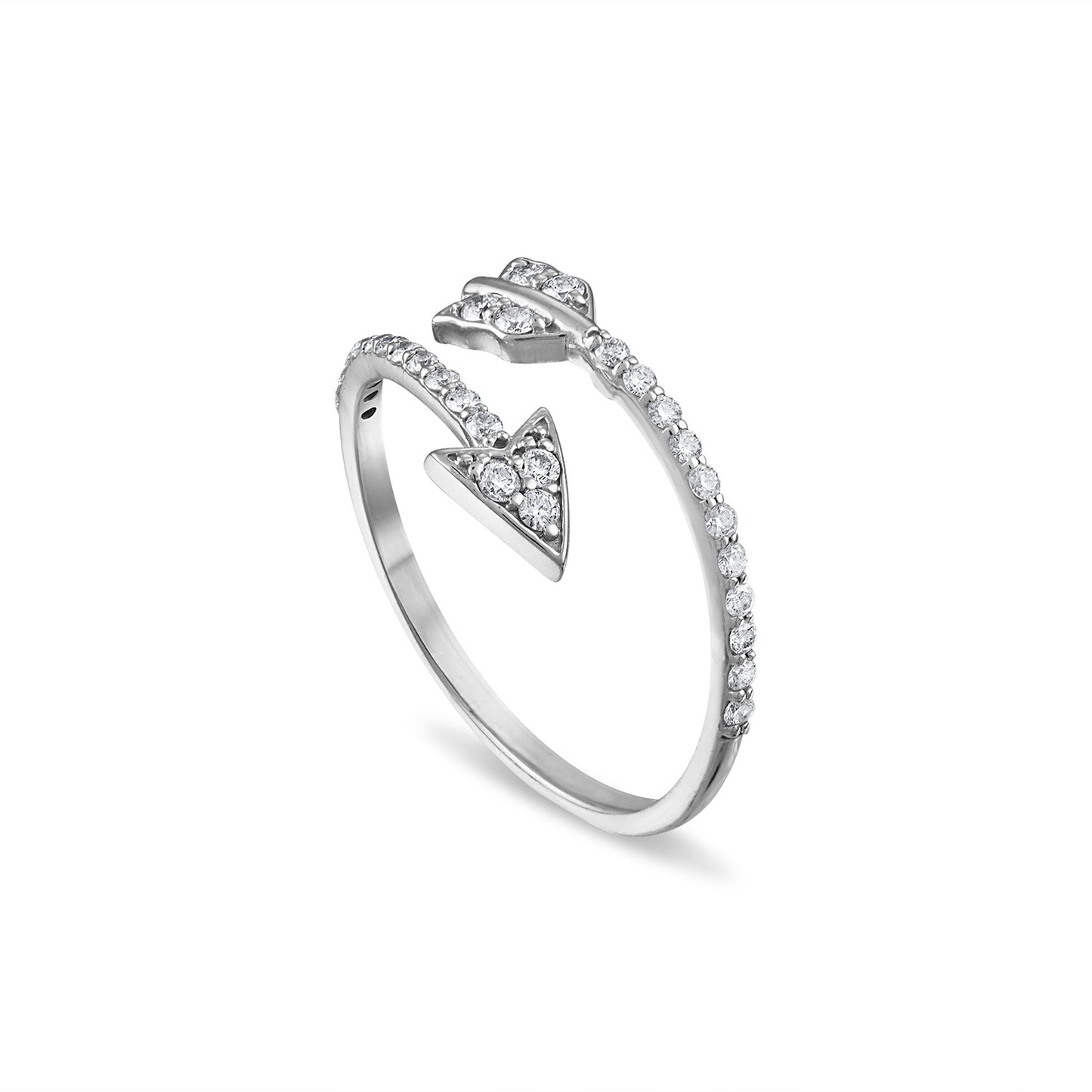 Diamond Arrow Ring