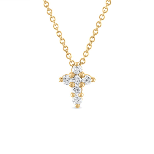 Petite Diamond Cross